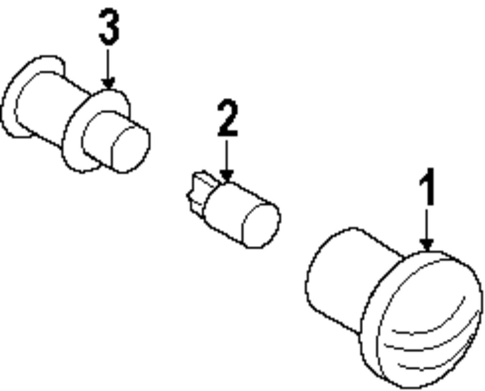 GENUINE FORD - BULB - FOR E5RY13466B