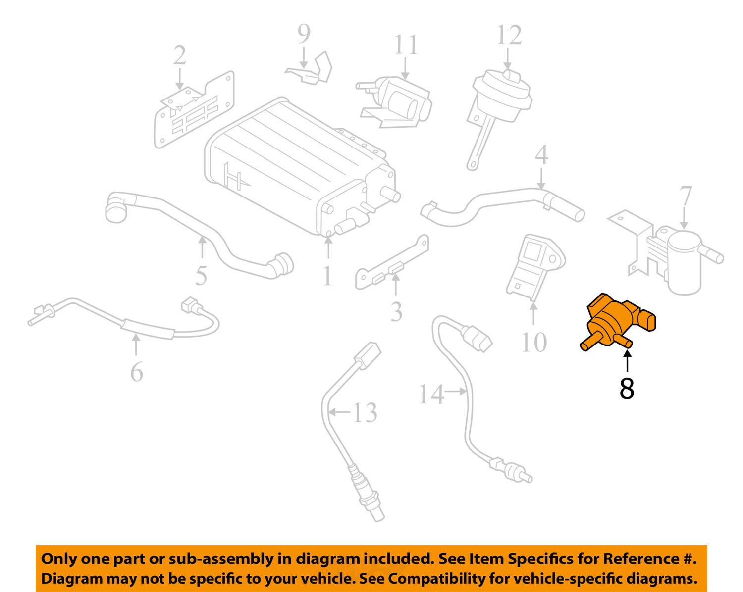 KIA OEM 1116 SorentoVapor Canister Purge Valve 289103C200 eBay