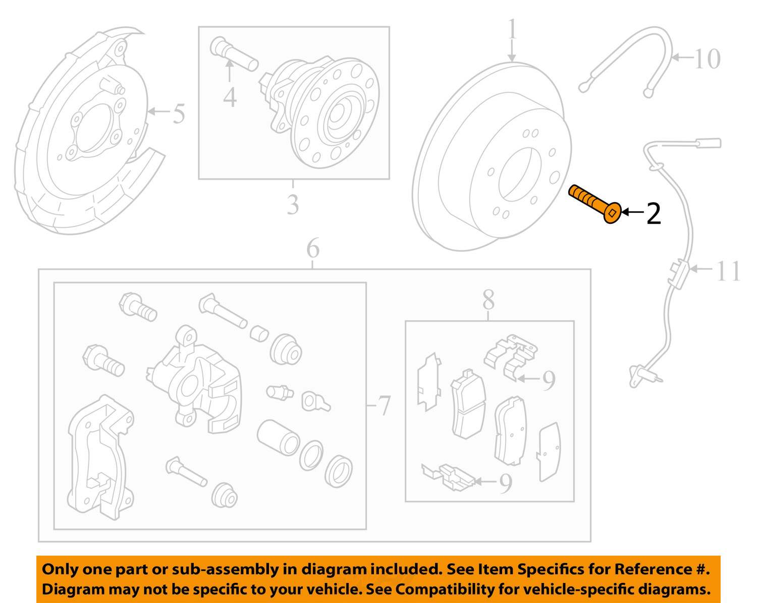 KIA OEM 11-16 Optima Brake-Rear-Rotor Screw 1220306167K | eBay