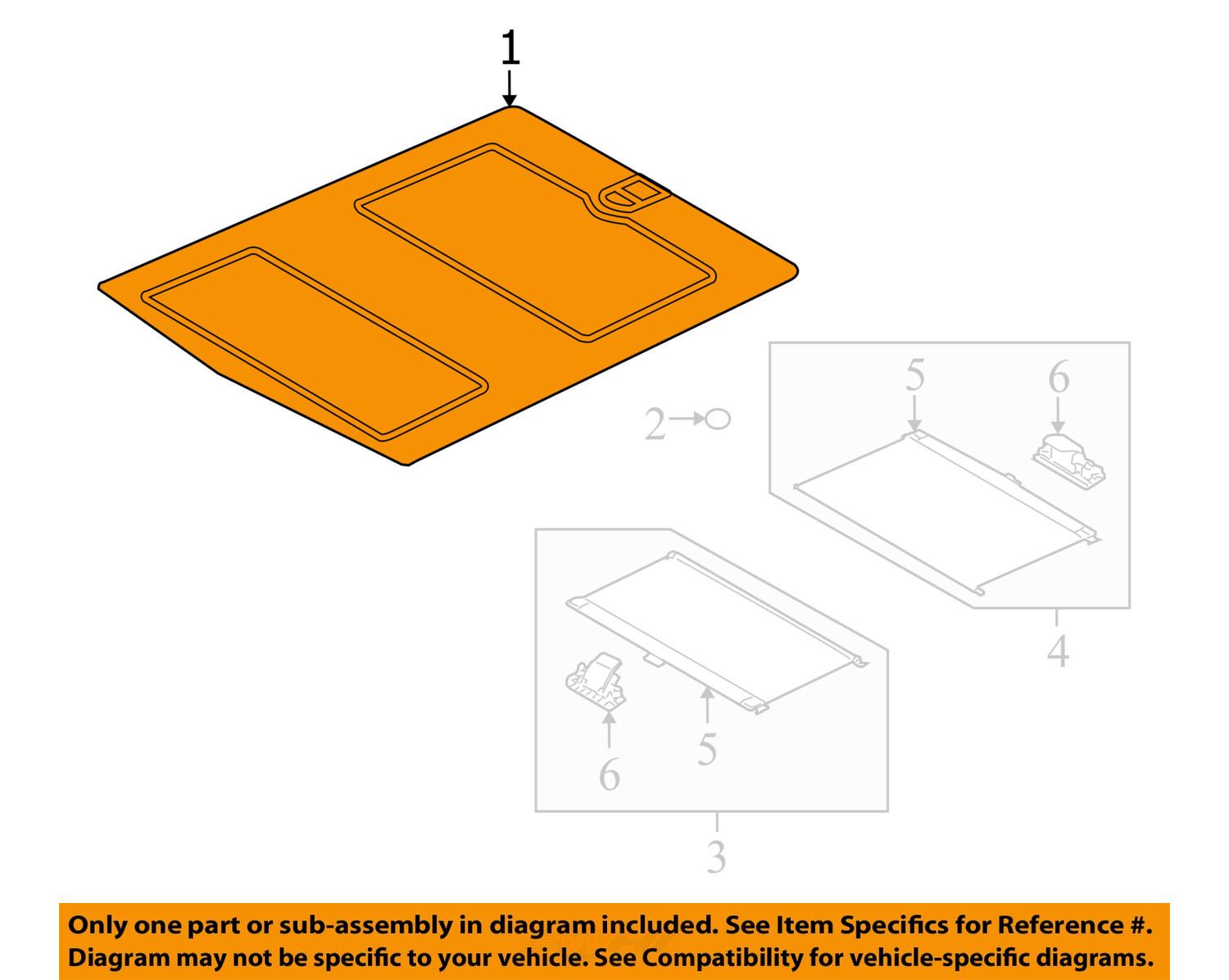 LAND ROVER OEM 1016 LR4Sunroof Moonroof Glass LR056228 eBay
