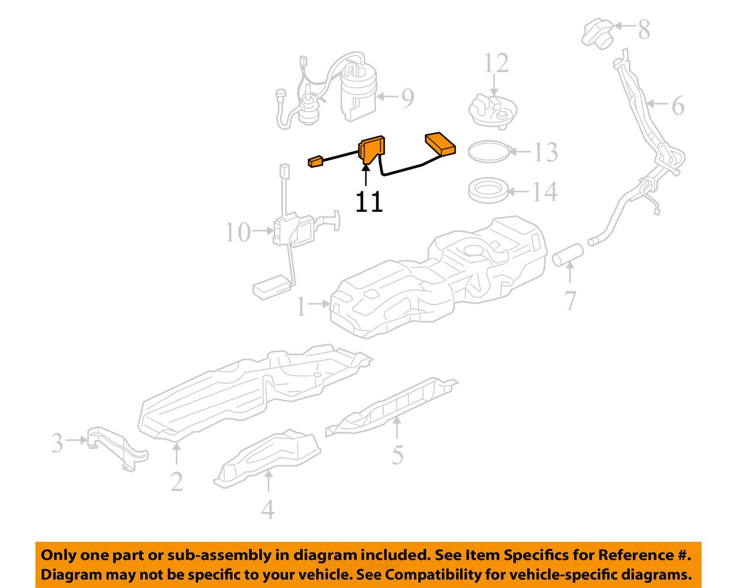 LAND ROVER OEM 10-12 LR4-Fuel Gauge Tank Float Level ... rover fuel pressure diagram 