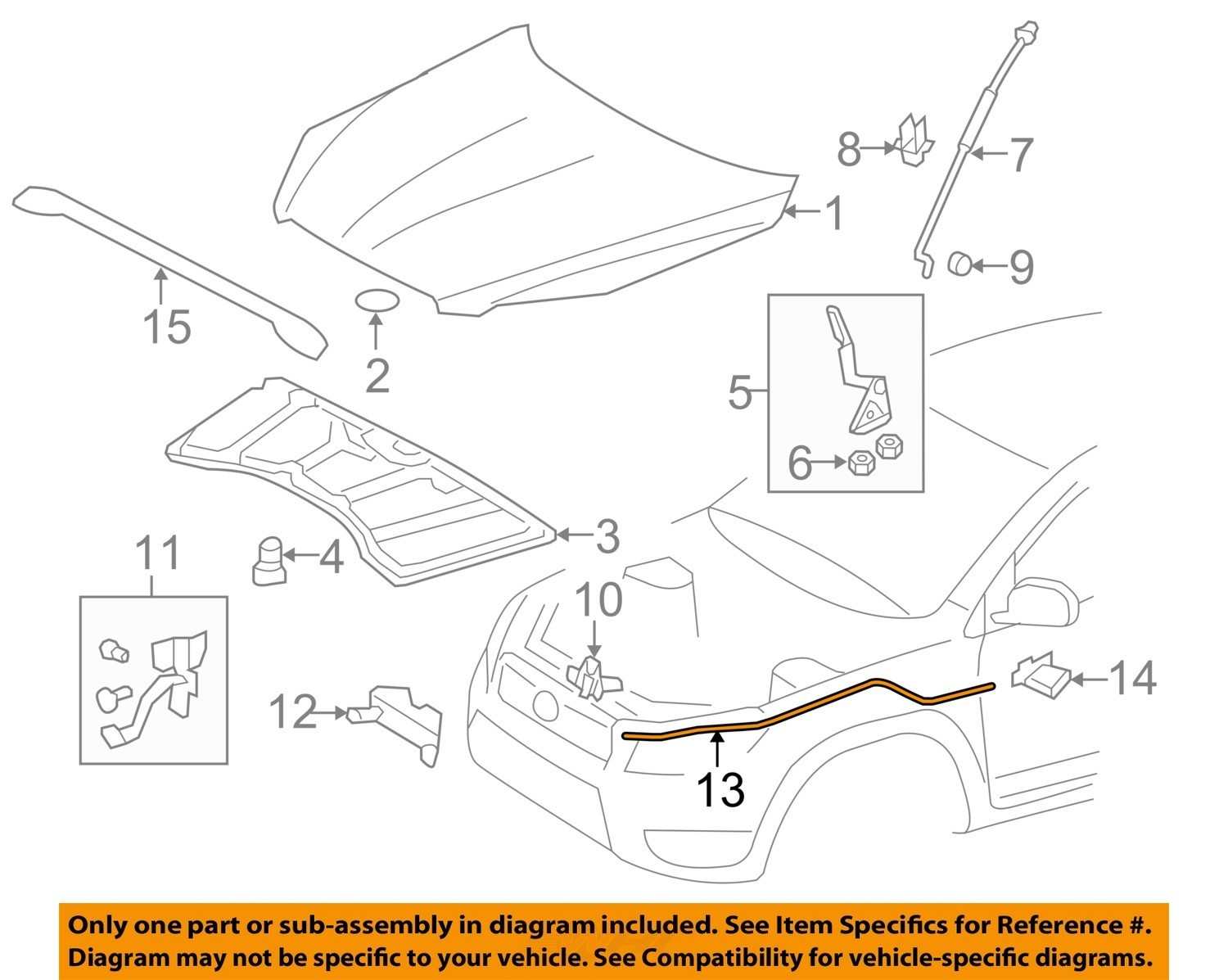TOYOTA OEM 0612 RAV4 HoodLatch Lock Release Cable 536300R010 eBay