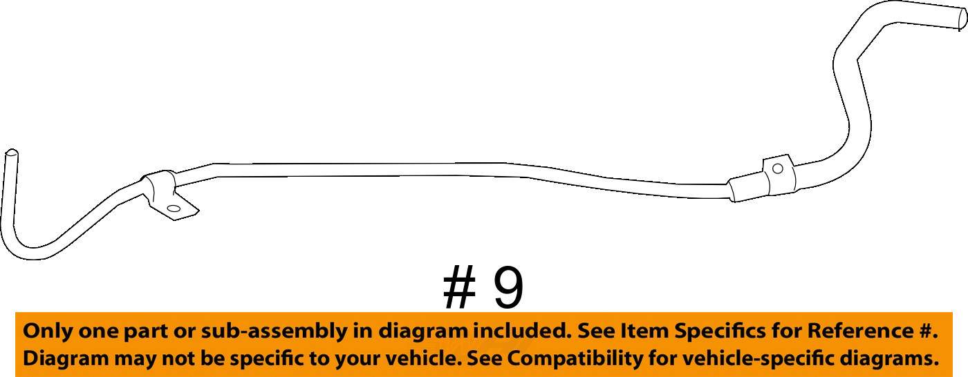TOYOTA OEM 0709 CamryPower SteeringLower Return Line Hose 4441606171