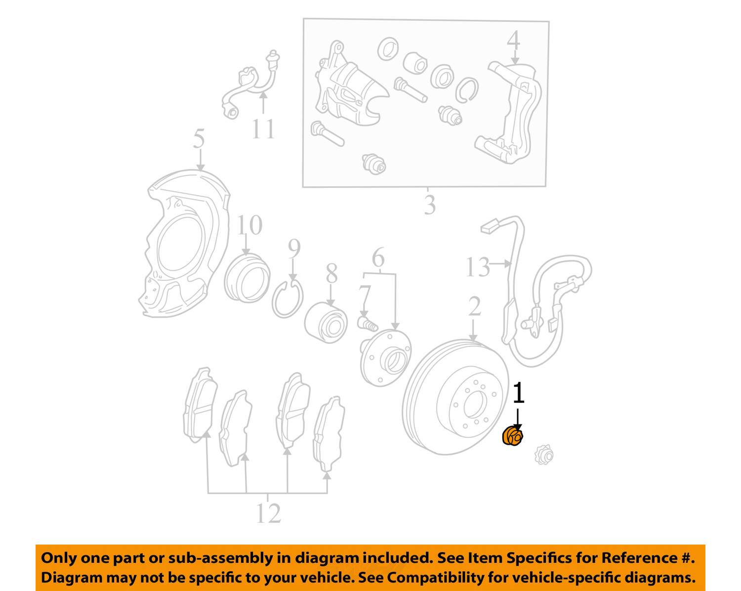 TOYOTA OEMAxle Nut 9008017238 eBay