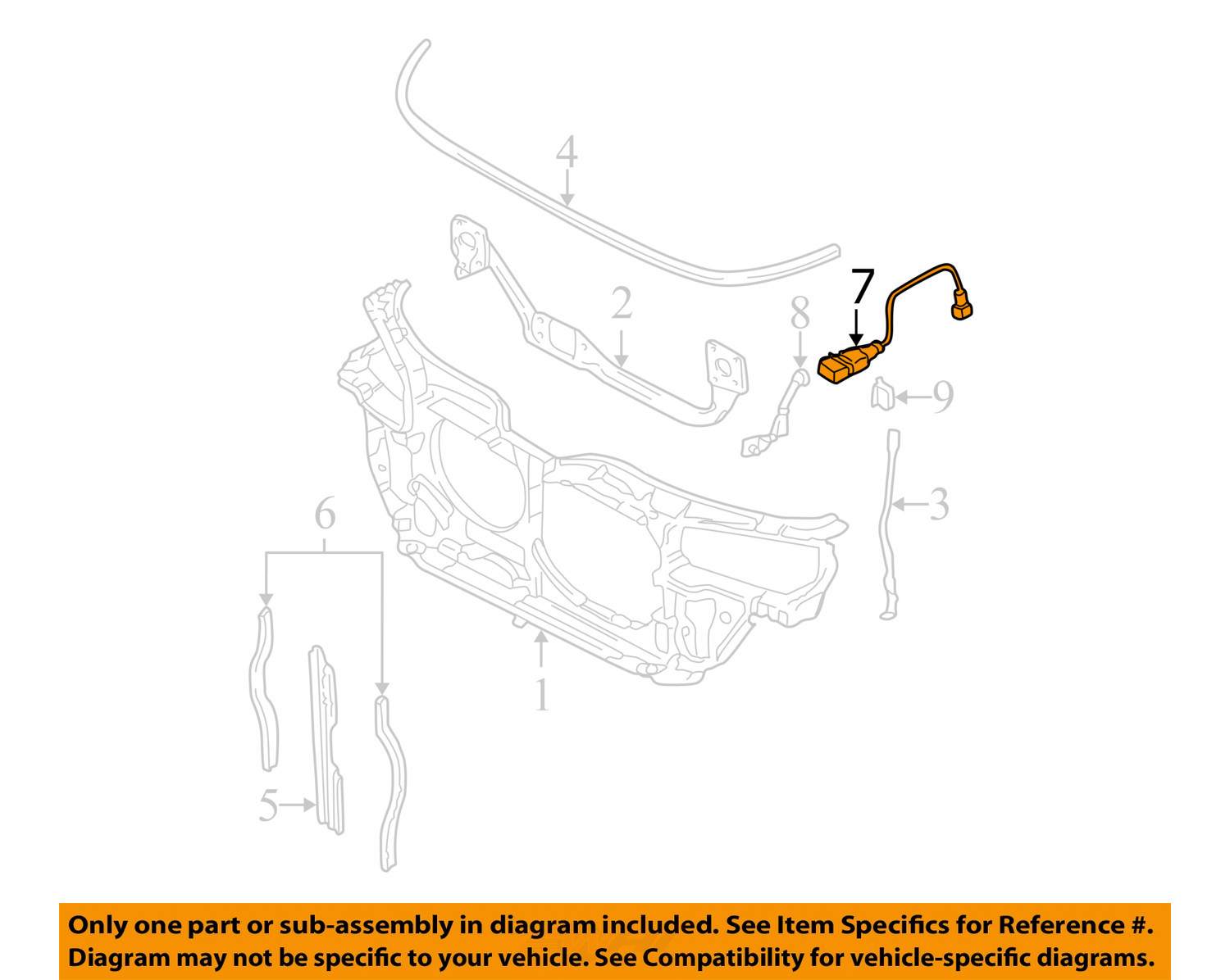 VW VOLKSWAGEN OEM 0515 JettaOutside Air Ambient Temperature Sensor