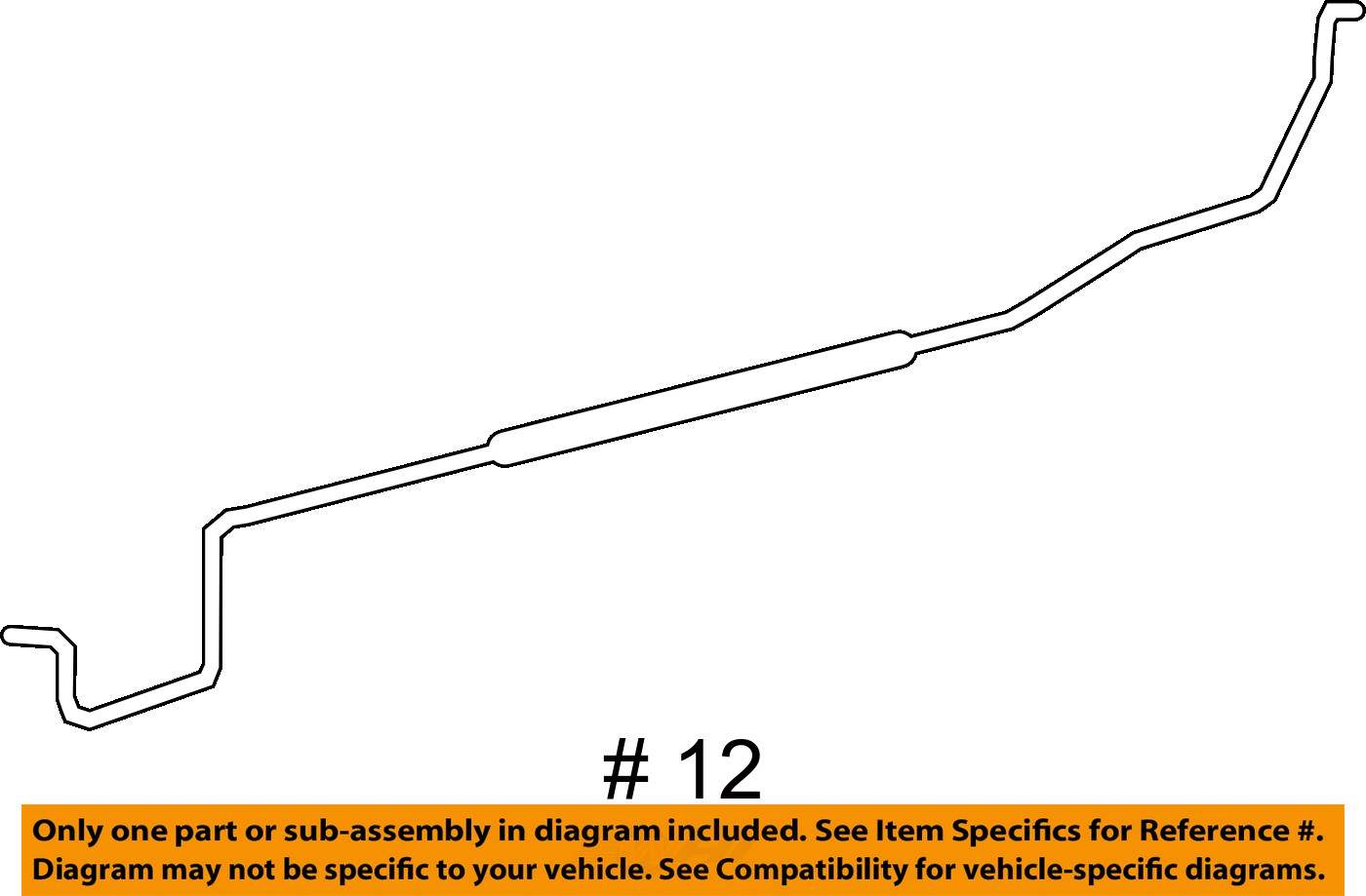Cadillac GM OEM 0611 DTS Trunk LidTorsion Bar Torque Rod Left