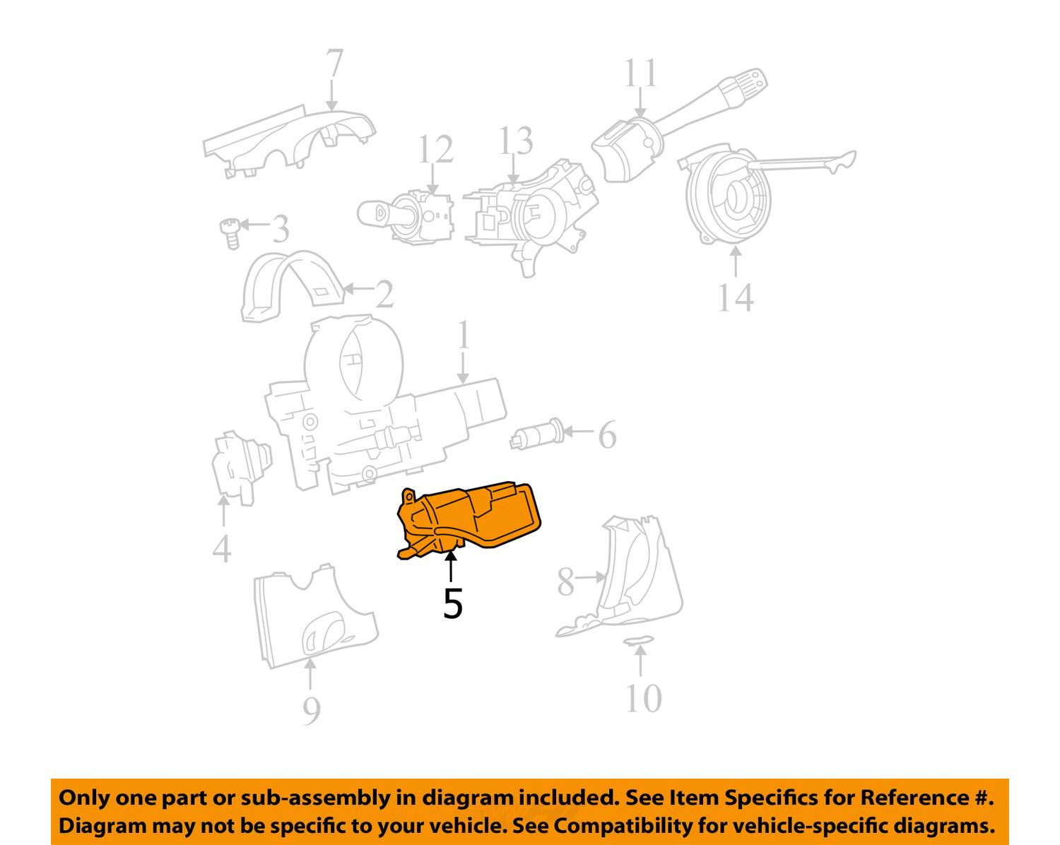 GM OEM Steering ColumnSolenoid 15854952 eBay