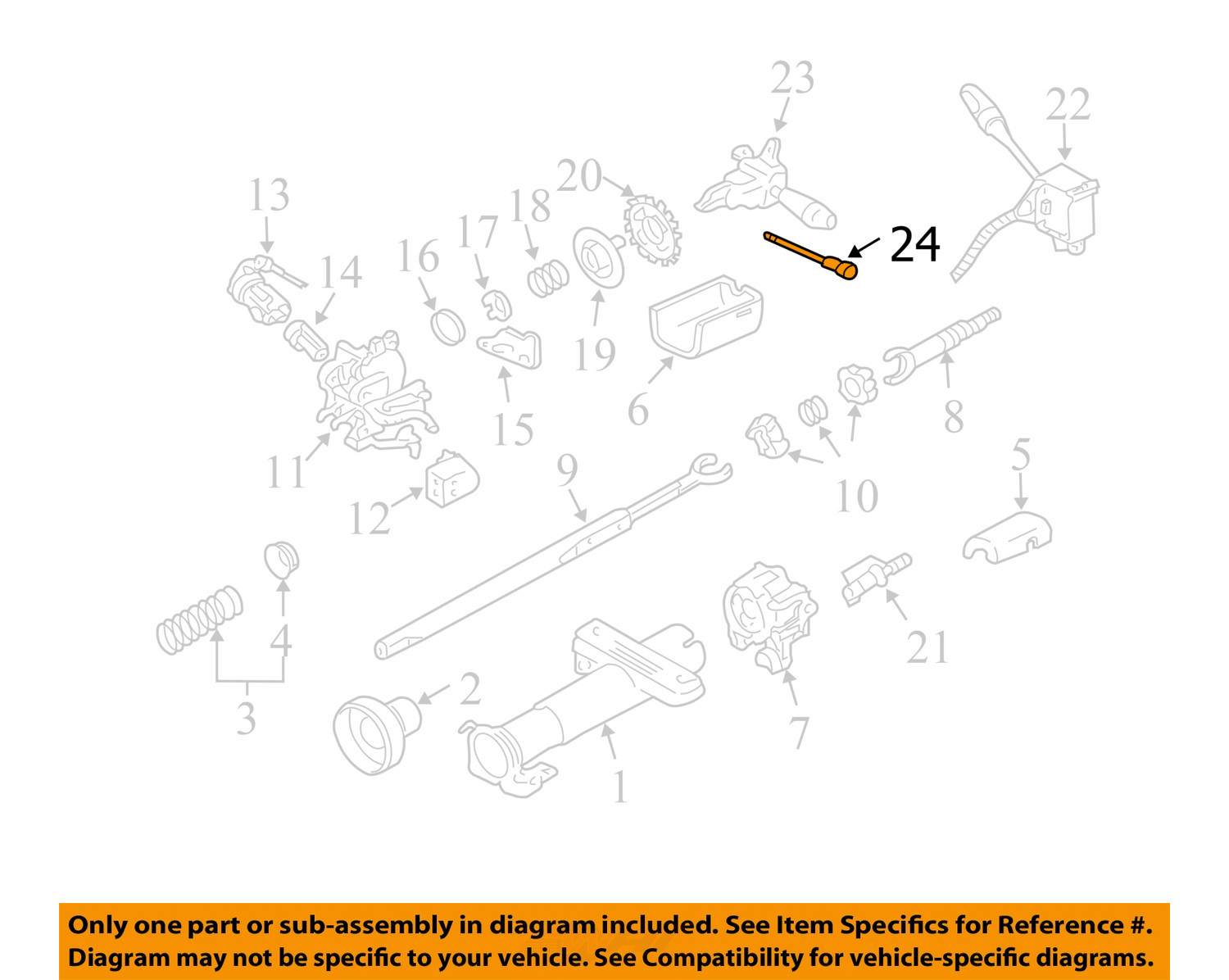 GM OEM Steering Column-Tilt Adjuster Lever 22551357 | eBay gm cylinder diagram 