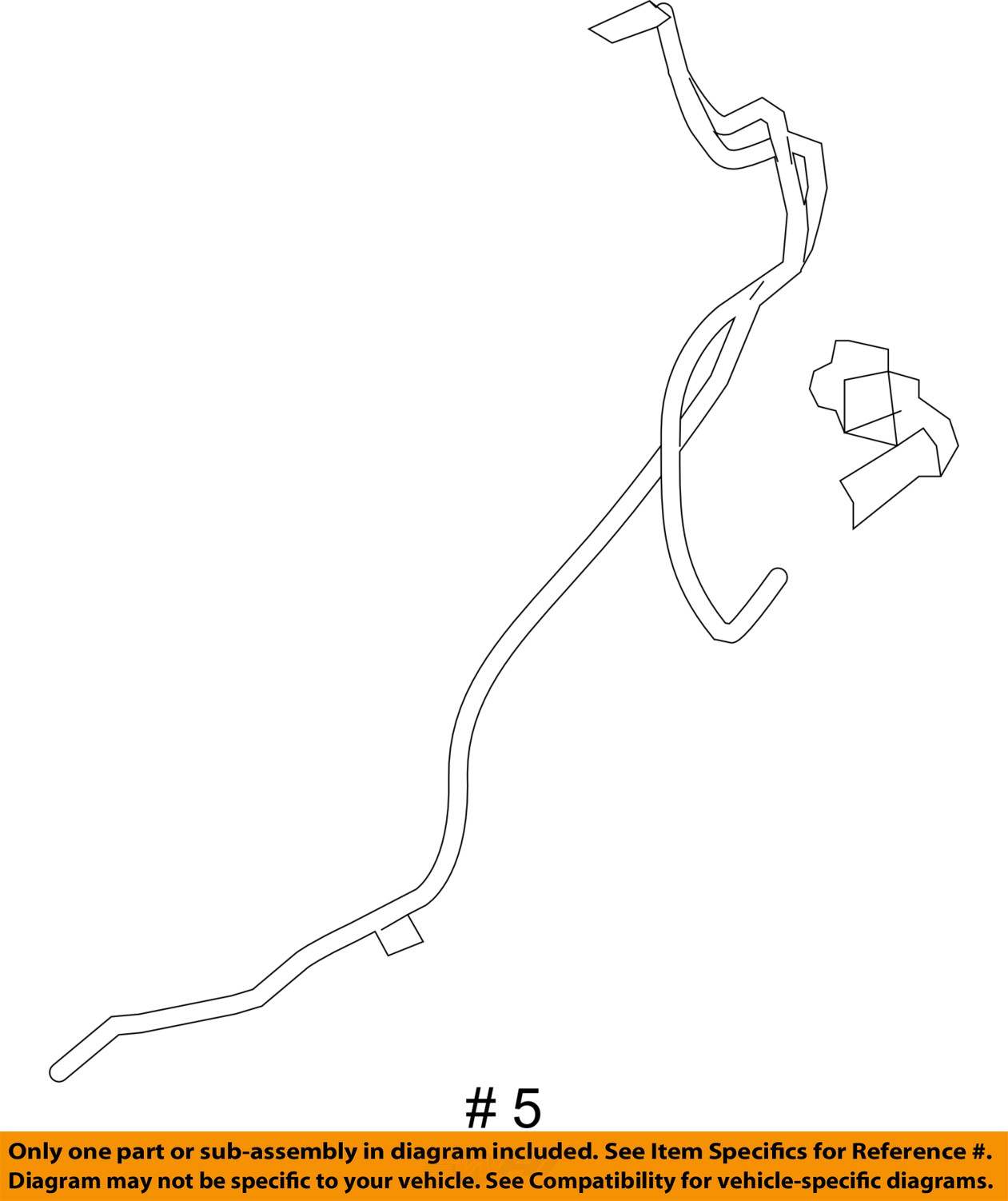 20072013 SILVERADO SIERRA TAHOE YUKON NEGATIVE BATTERY CABLE NEW GM