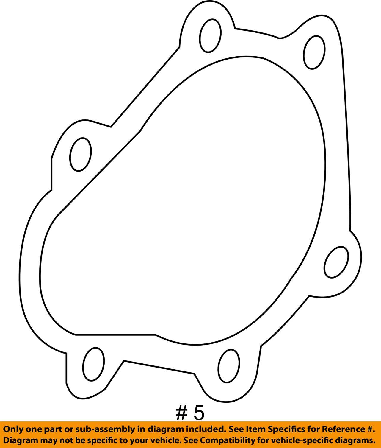 SILVERADO SIERRA 2500HD 3500HD FRONT AXLE HOUSING GASKET 20112014 NEW
