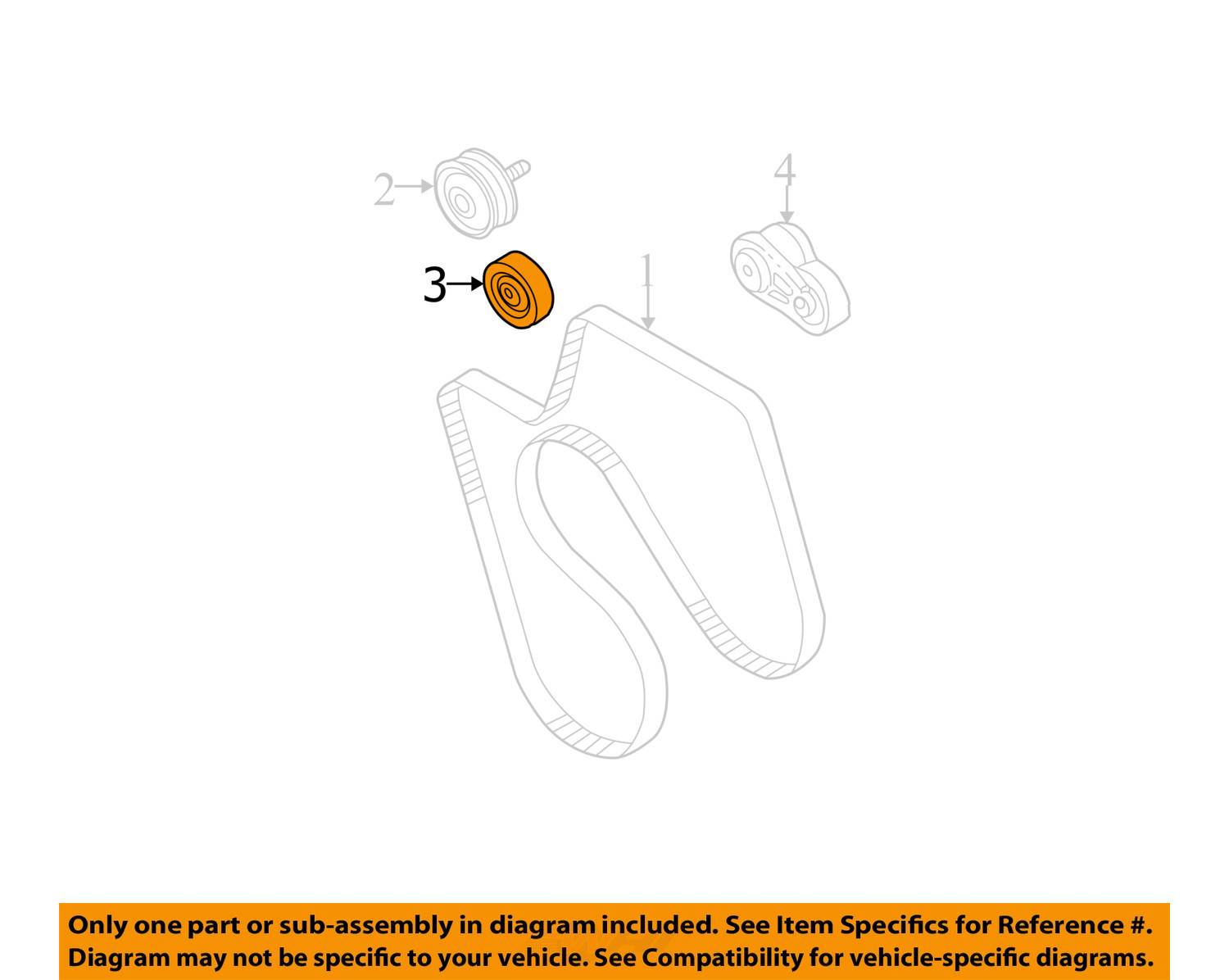 20012016 DURAMAX DIESEL SERPETINE BELT IDLER PULLEY FITS MANY MODELS