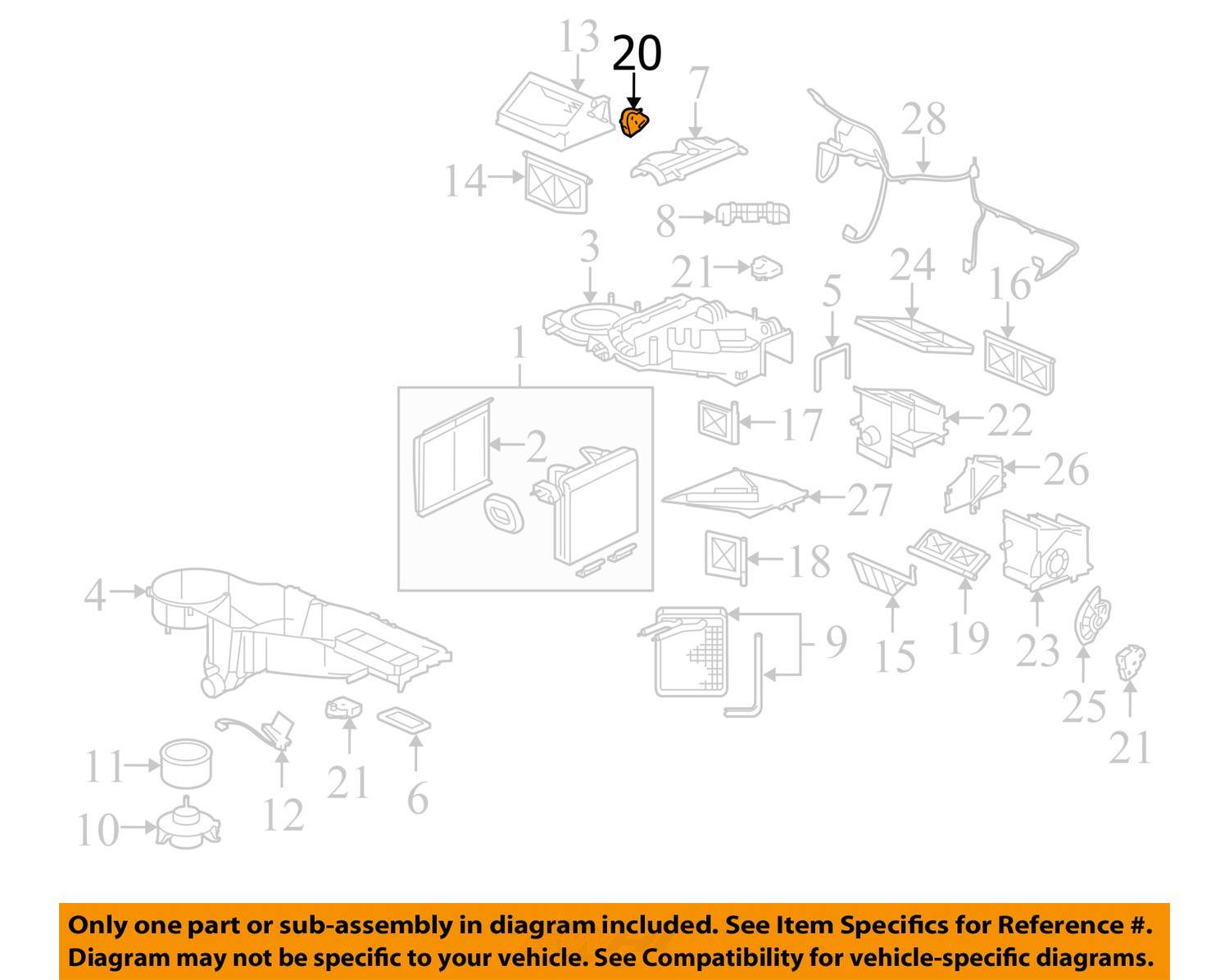 GM OEM-Heater Blend Door Actuator 89018678 gm door diagram 