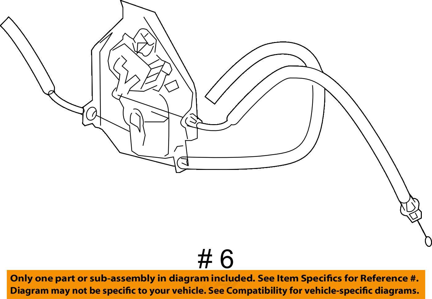Hummer GM OEM 0309 H2 Liftgate TailgateControl Assembly 15926027
