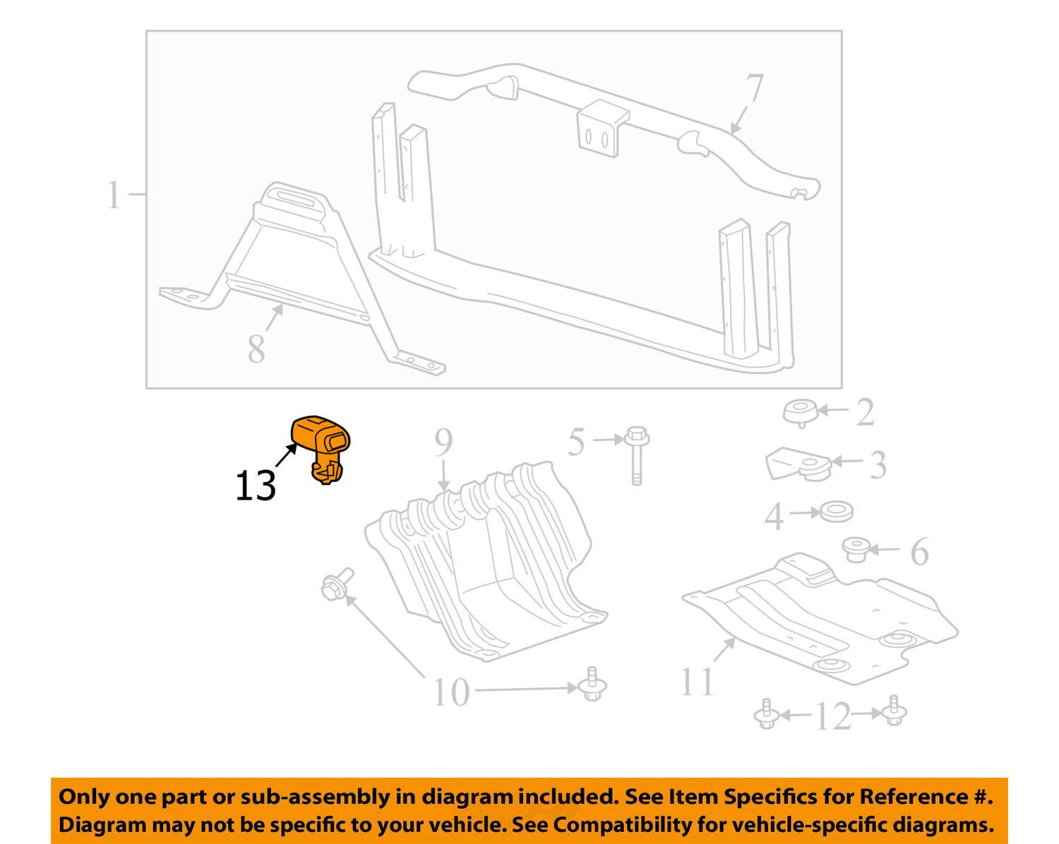 GM OEMOutside Air Ambient Temperature Sensor 15826773 eBay