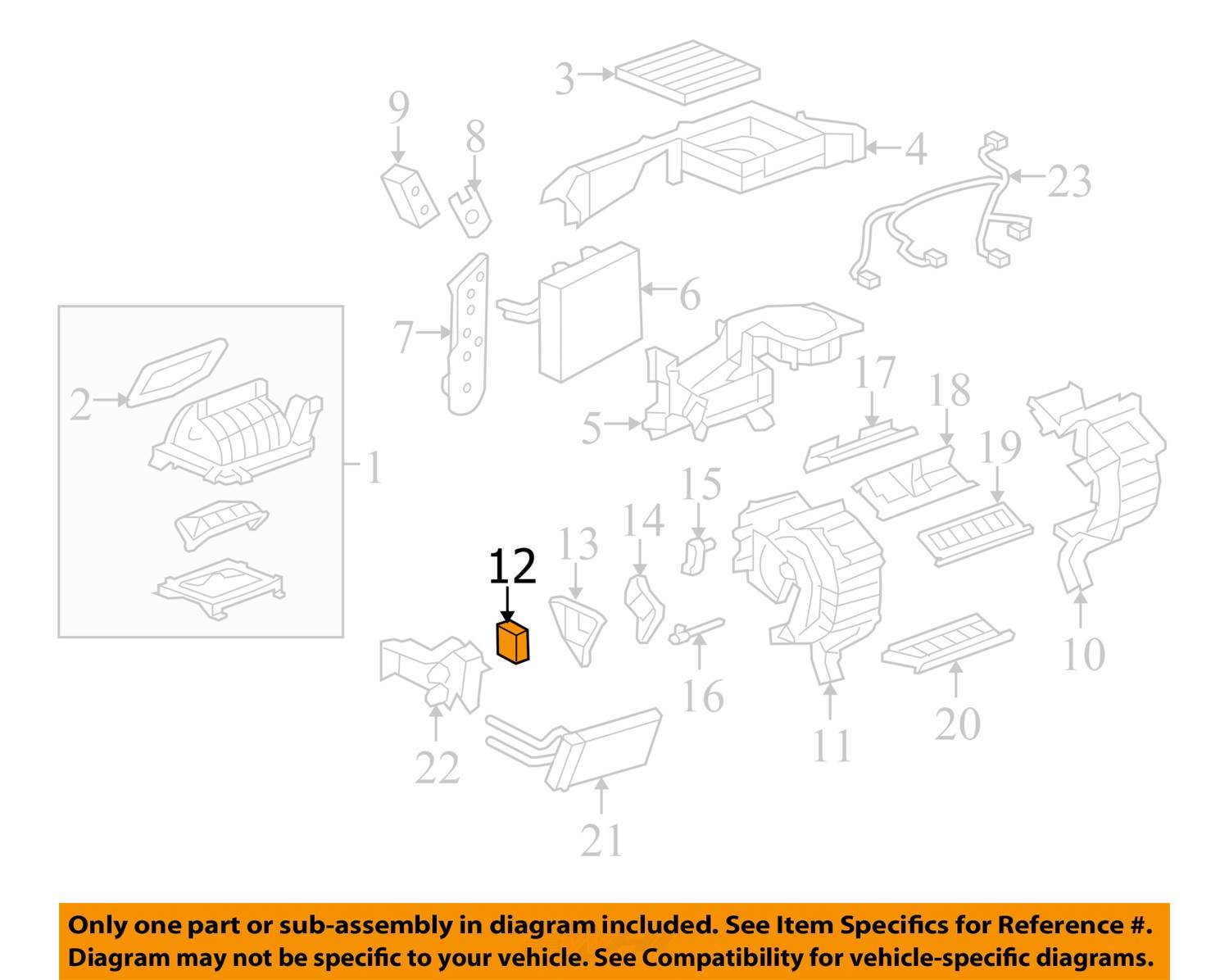 GM OEM-Heater Blend Door Actuator 15781467 | eBay gm door diagram 