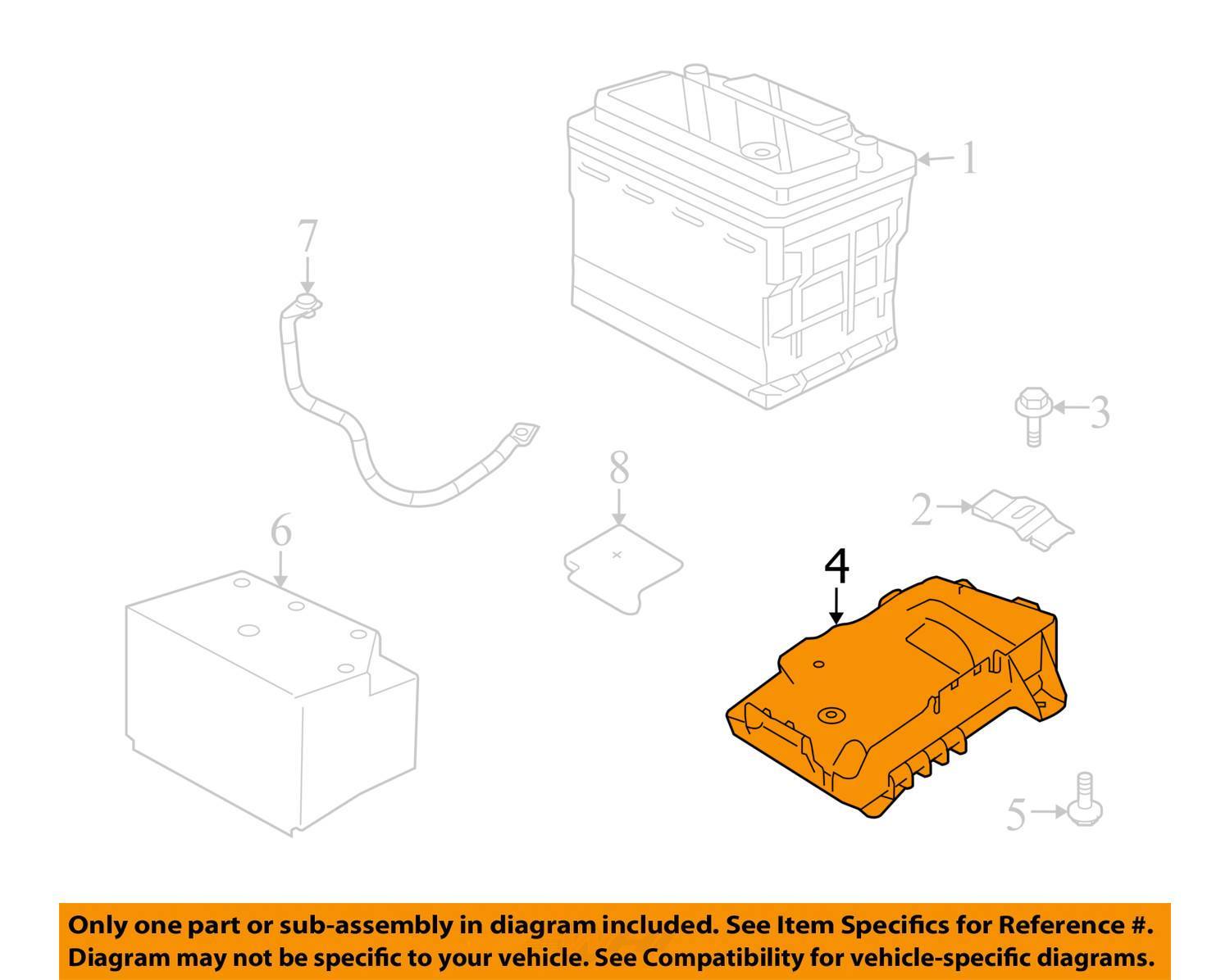 Saturn Gm Oem 2008 Astra 1 8l L4 Battery Tray 13234223 16 80 Saturn Gm Oem 2008 Astra 1 8l L4 Battery Tray 13234223