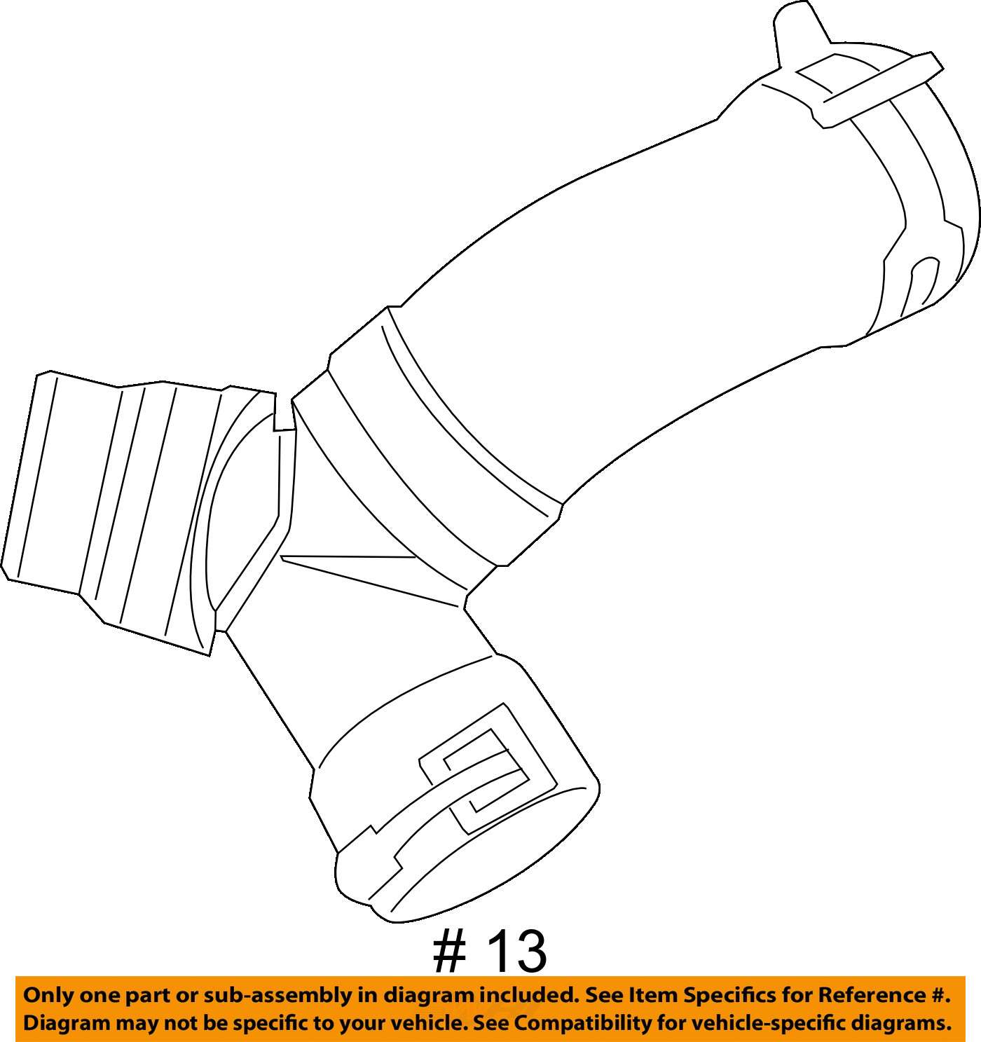 Brand NEW Thermostat Housing T Connector 2011 2013 Ford F 150 Mustang