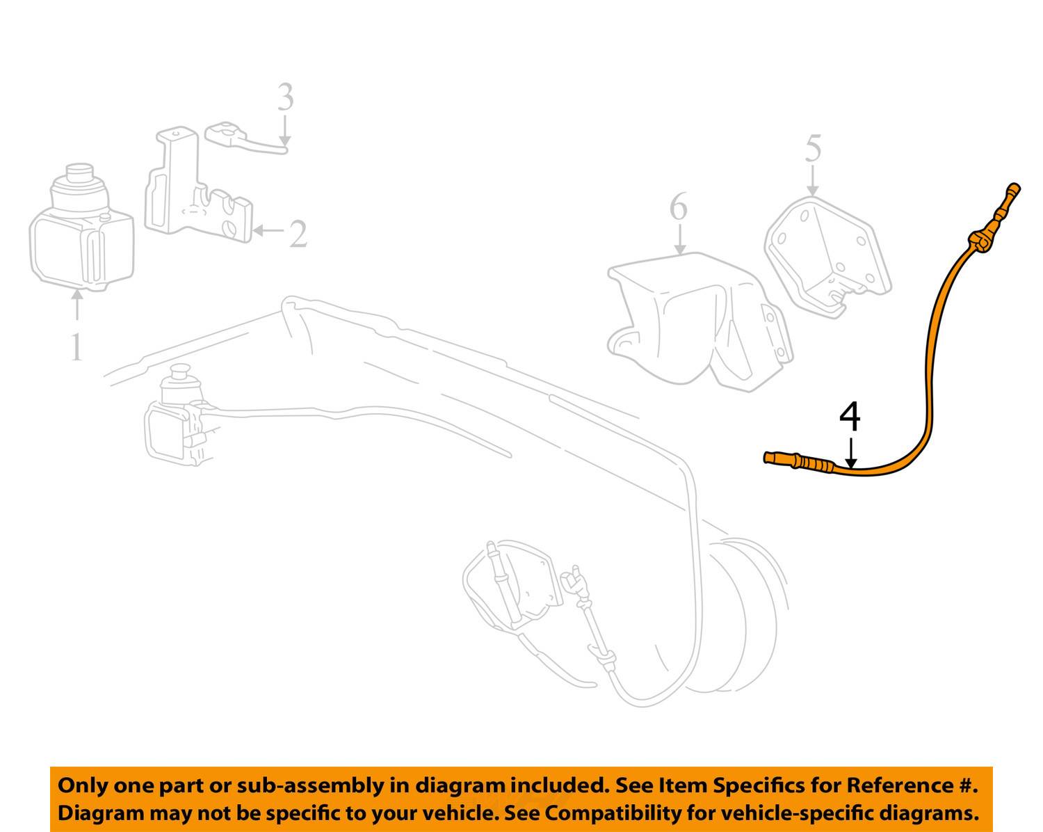 FORD OEM 9803 RangerThrottle Accelerator Cable F87Z9A758BD eBay