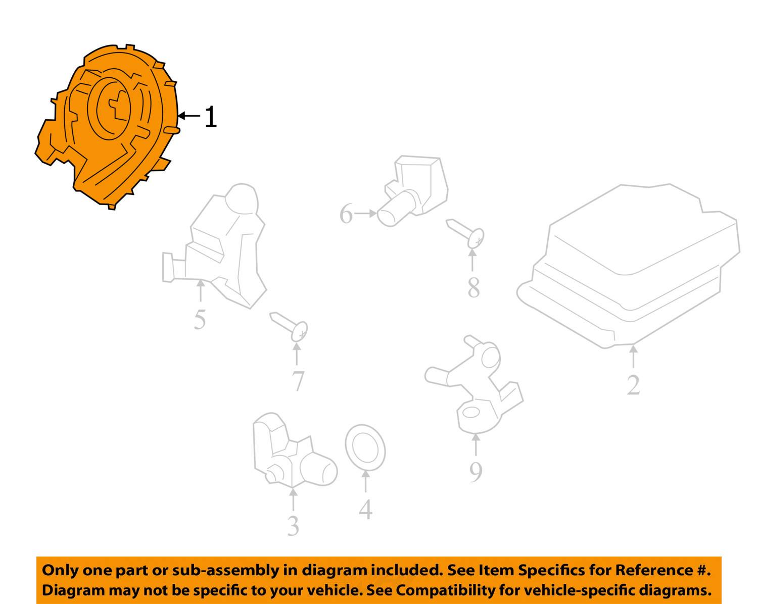 FORD OEM Escape Airbag Air BagRCM SDM ACM Restraint Control Module