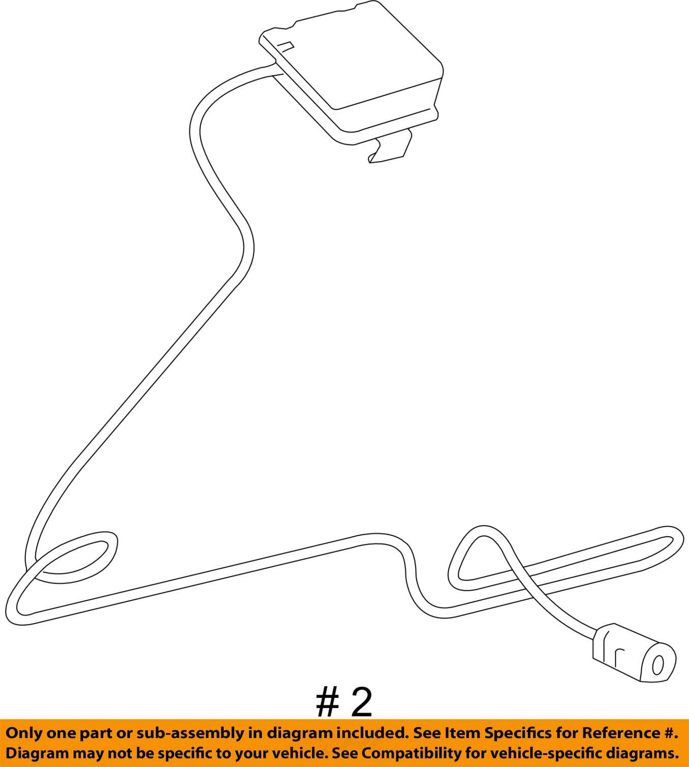 FORD OEM 0708 Edge GPS Navigation SystemAntenna 7T4Z10E893B eBay
