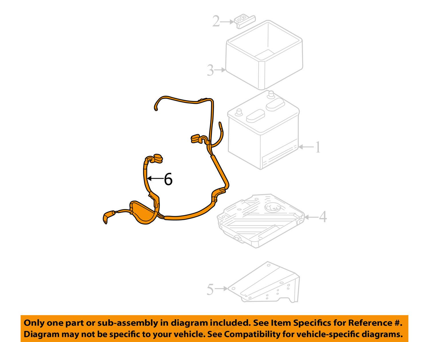 CHRYSLER OEM 0610 PT CruiserBattery Cable 4795680AB eBay