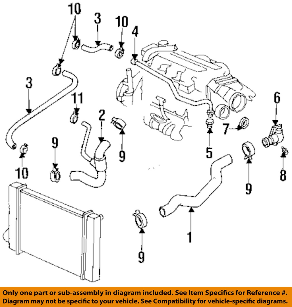 Buick GM OEM 94-98 Skylark 3.1L-V6 Radiator-Inlet Pipe Connector 22584127 | eBay | 1998 Buick Skylark V6 Engine Diagram | | eBay