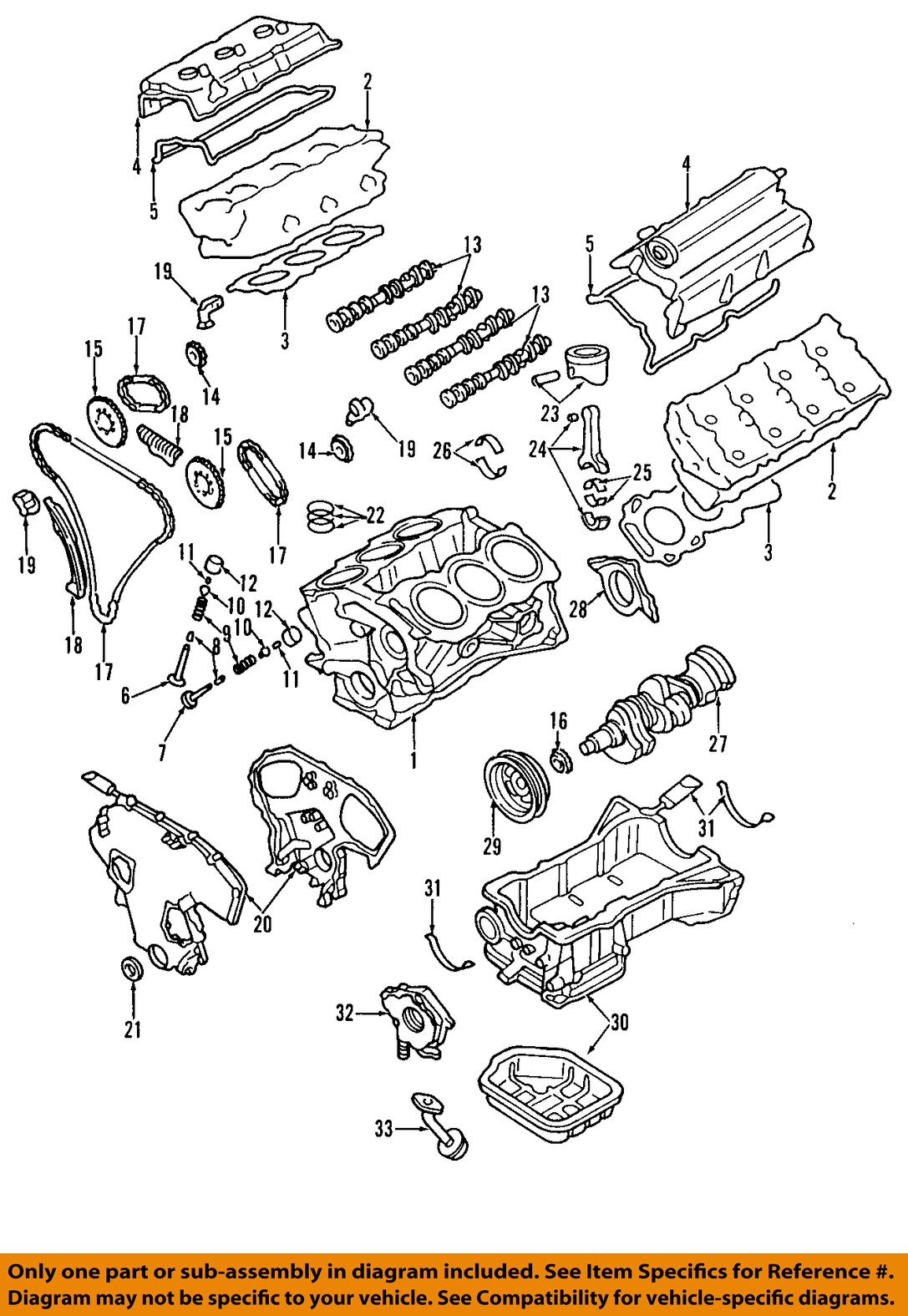 NISSAN OEM-Engine Valve Cover 13264AM610 | eBay | 2005 Infiniti G35 Engine Diagram Valve Covers | | eBay