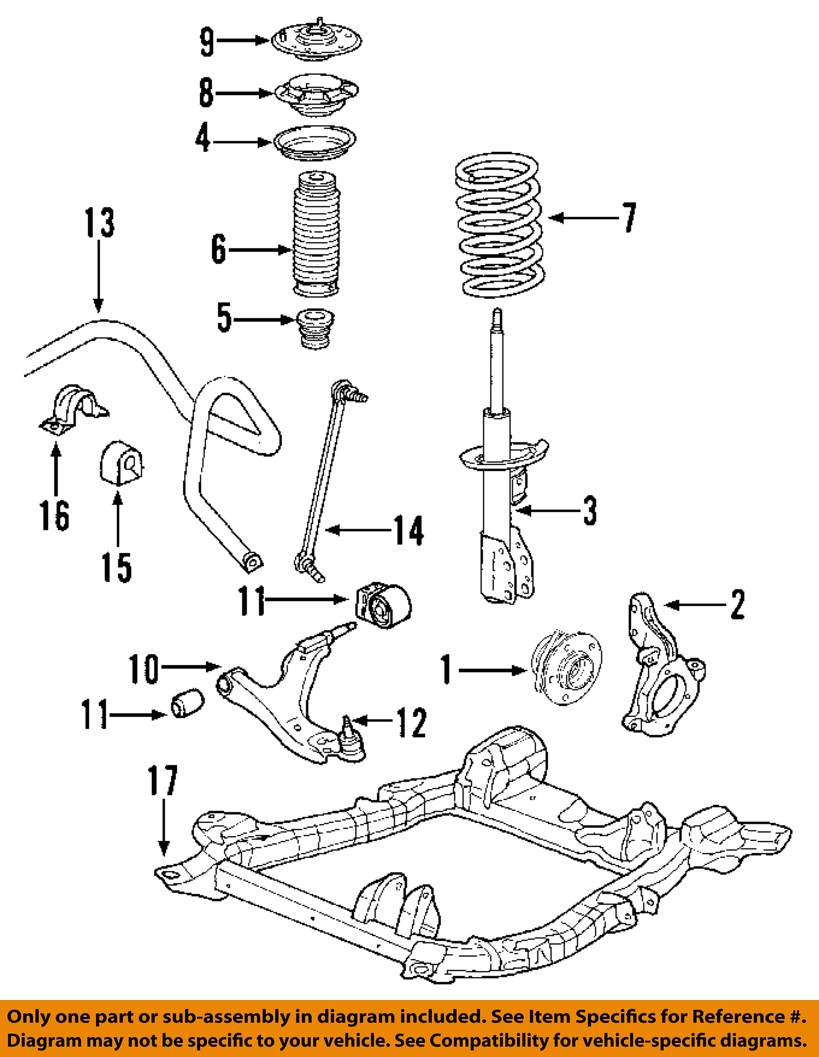 Acura HONDA OEM 0709 MDX Front SuspensionStrut 51605STX365 eBay