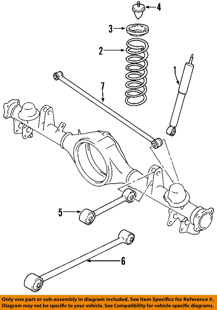 Gm Oem Rear Suspension Coil Spring 25815604 Ebay