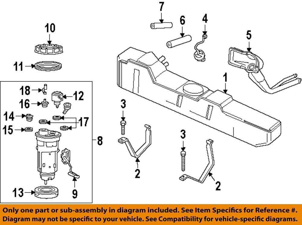 Dodge CHRYSLER OEM 9604 Ram 1500Fuel Injection Pressure Regulator