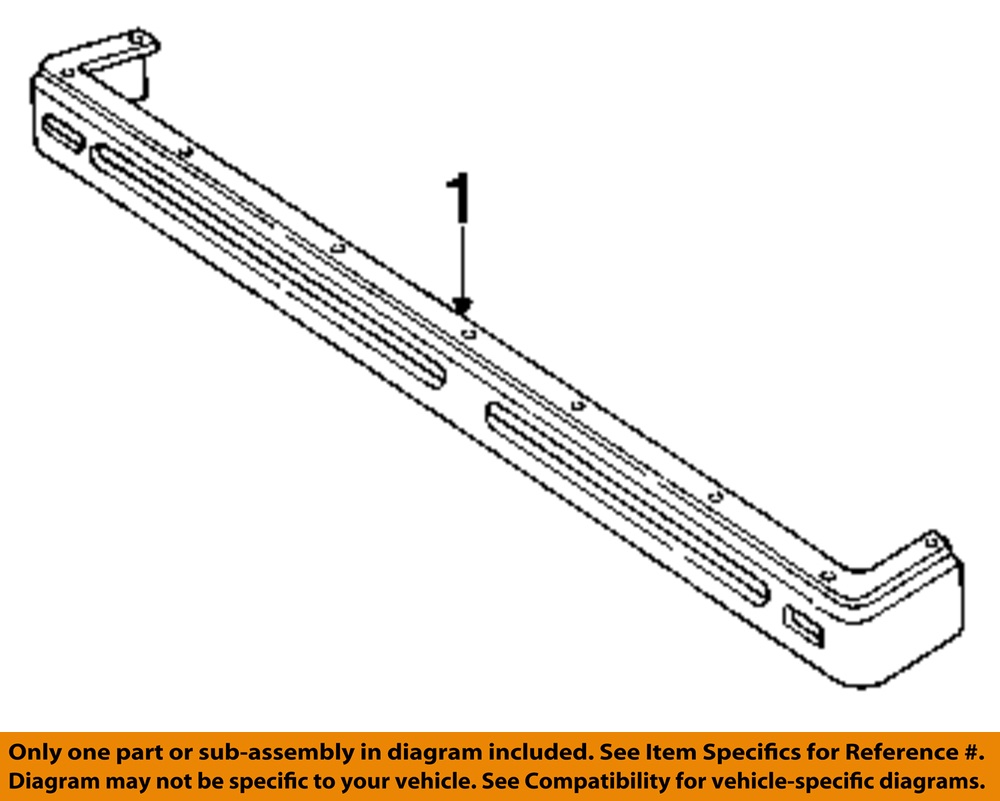 Dodge CHRYSLER OEM 87-90 Dakota Front Bumper-Spoiler Lip Chin Splitter 4335157