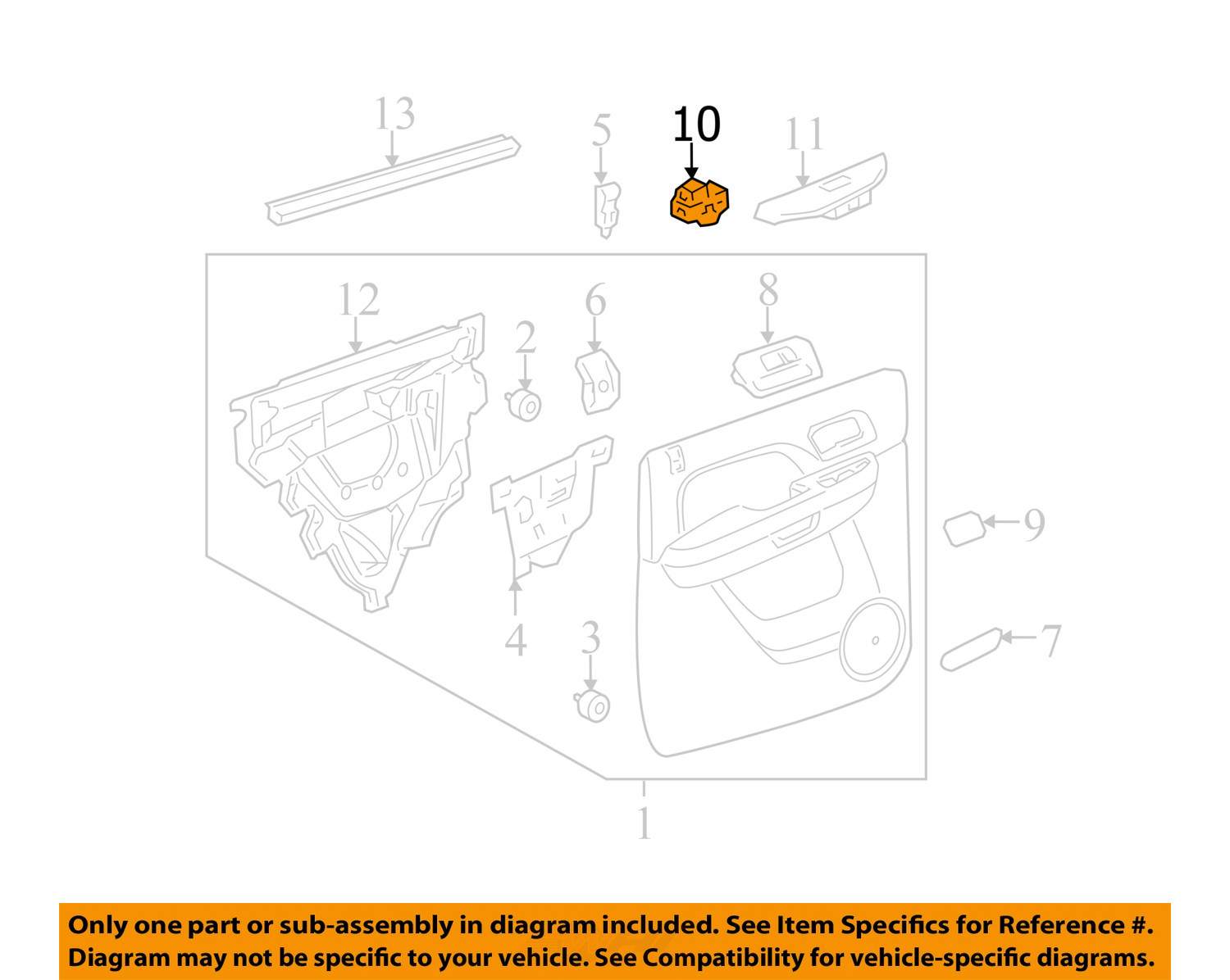 Car Truck Interior Parts Gm Oem Front Door Window Switch