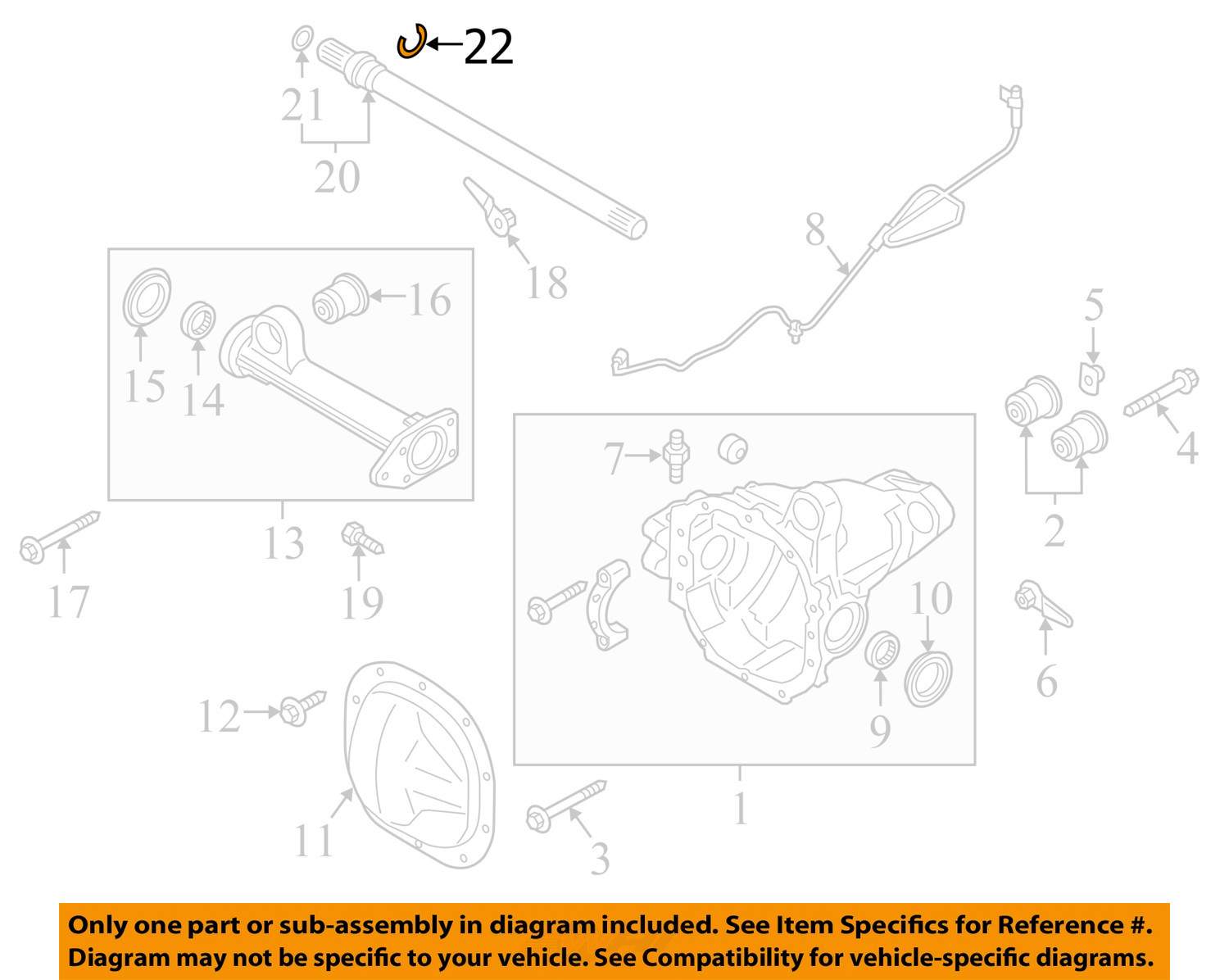 Oem ford rearend assemblys #2