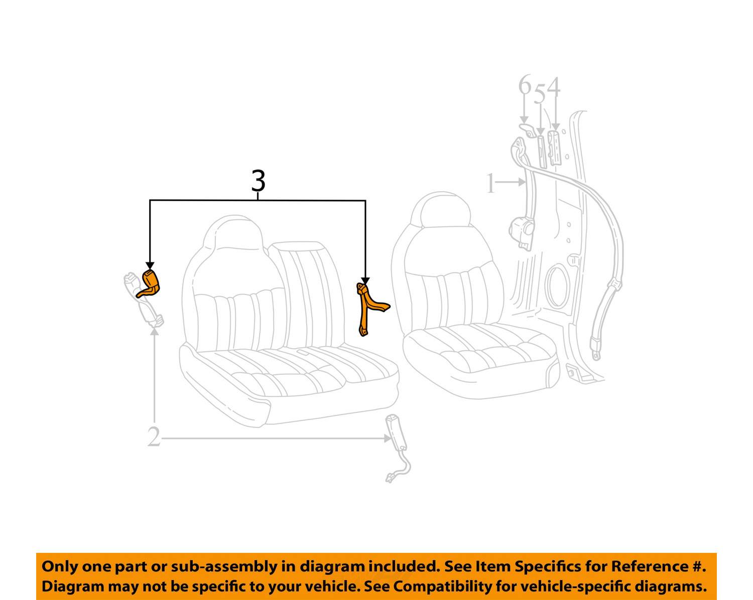 Factory ford seat belts #2