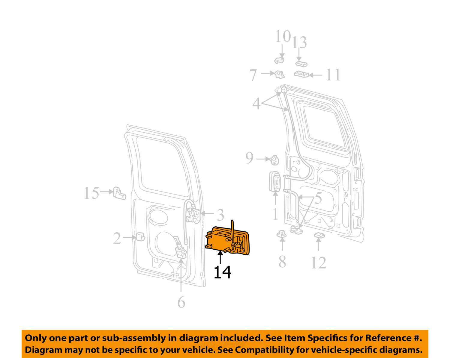 1996 Ford econoline e150 parts #8