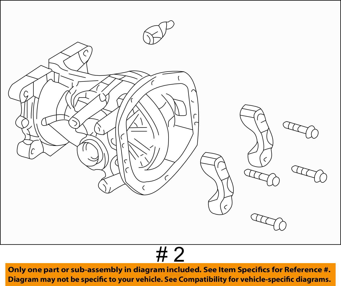 Oem ford rearend assemblys