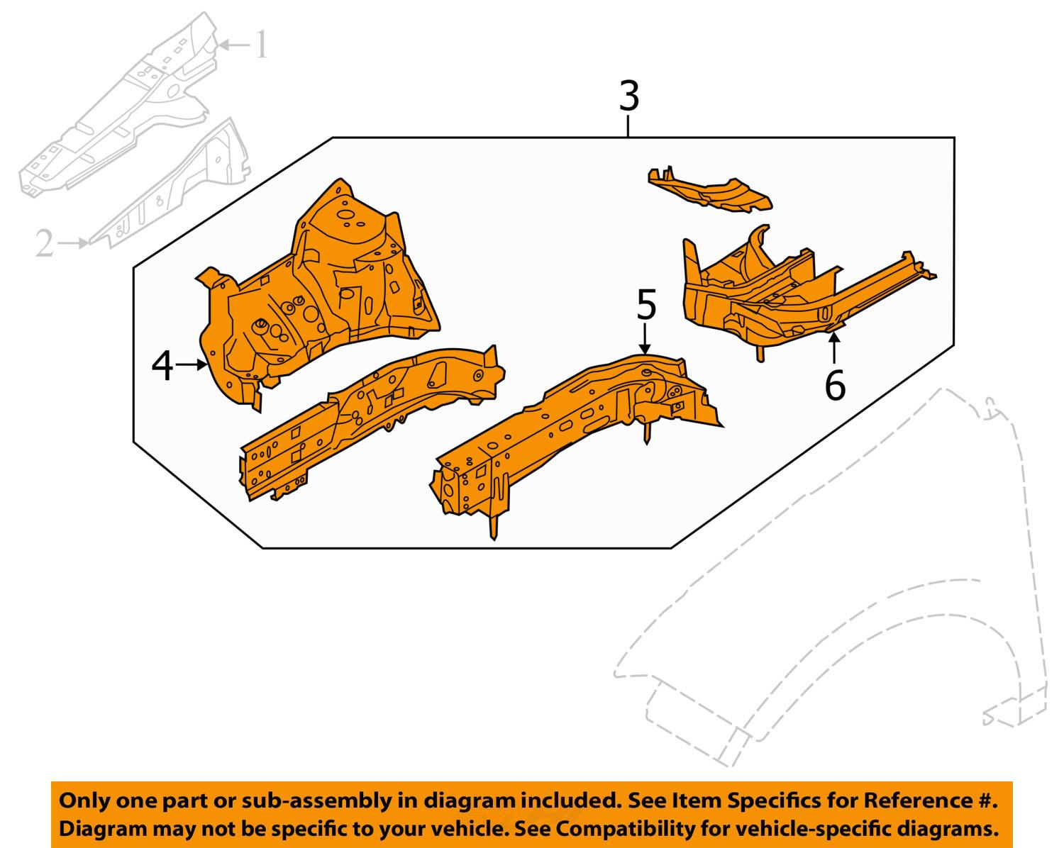 Ford apron rails #5