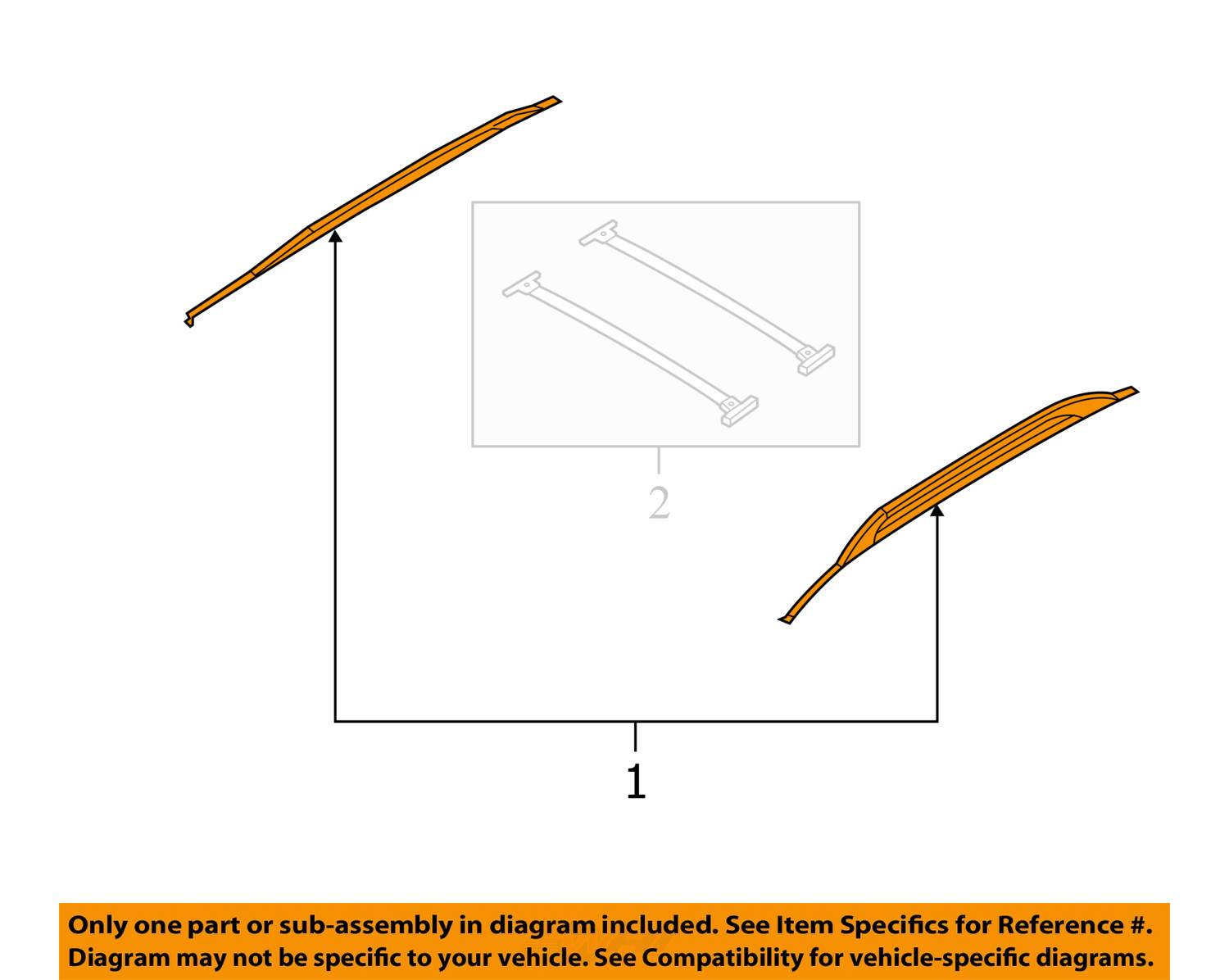 Factory roof rack ford edge #3