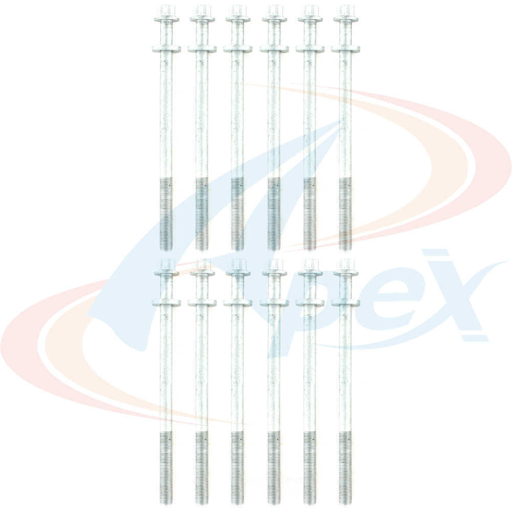 APEX AUTOMOBILE PARTS - Engine Cylinder Head Bolt Set - ABO - ahb612