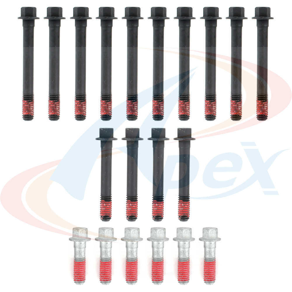APEX AUTOMOBILE PARTS - Engine Cylinder Head Bolt Set - ABO - ahb320