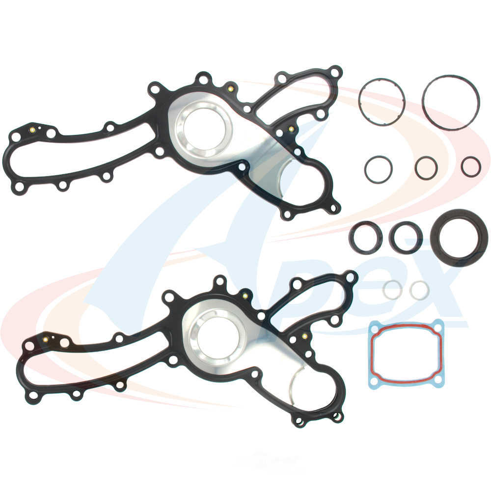 APEX AUTOMOBILE PARTS - Engine Timing Cover Gasket Set - ABO - atc8711