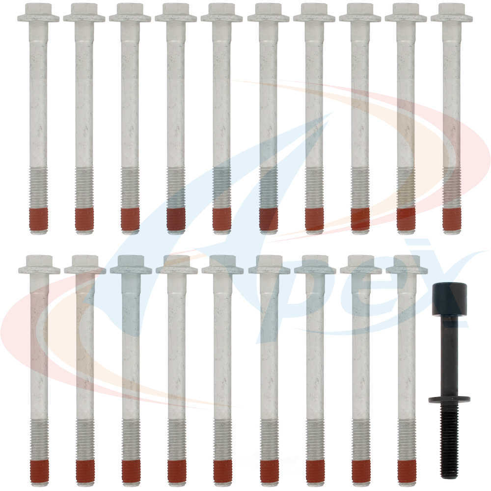 APEX AUTOMOBILE PARTS - Engine Cylinder Head Bolt Set - ABO - ahb1351
