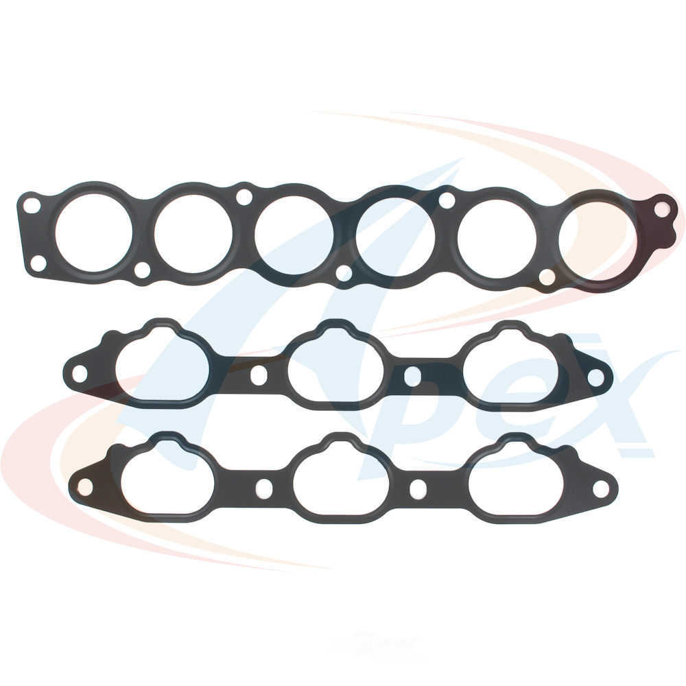 APEX AUTOMOBILE PARTS - Engine Intake Manifold Gasket Set (Lower and Upper) - ABO AMS2970
