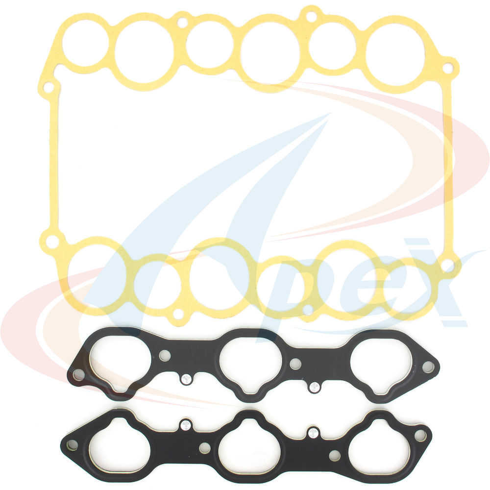 APEX AUTOMOBILE PARTS - Engine Intake Manifold Gasket Set (Lower and Upper) - ABO AMS3170