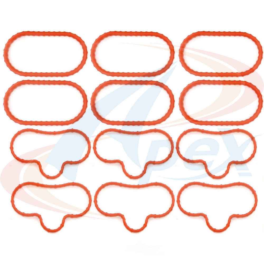 APEX AUTOMOBILE PARTS - Engine Intake Manifold Gasket Set (Lower and Upper) - ABO AMS4831