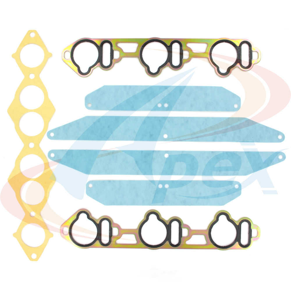 APEX AUTOMOBILE PARTS - Engine Intake Manifold Gasket Set (Lower and Upper) - ABO AMS5170