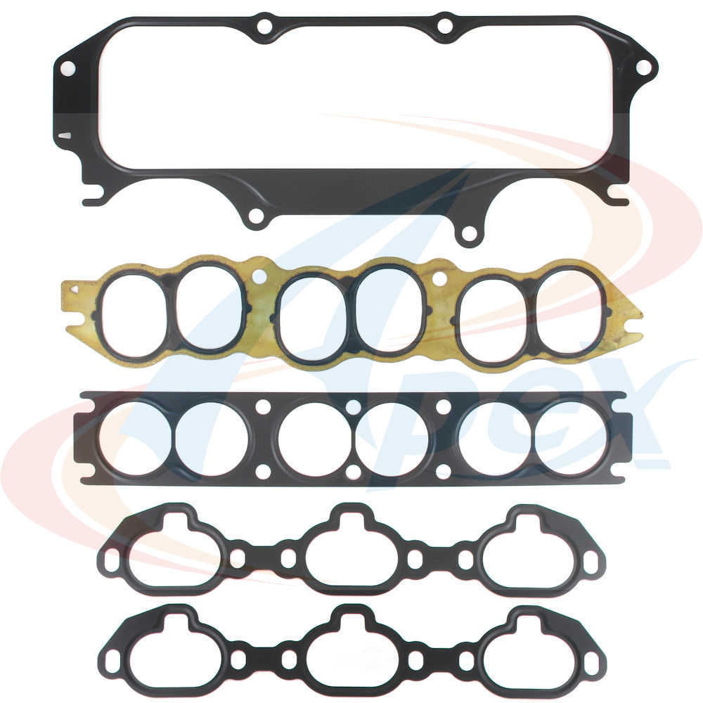 APEX AUTOMOBILE PARTS - Engine Intake Manifold Gasket Set (Lower and Upper) - ABO AMS5500