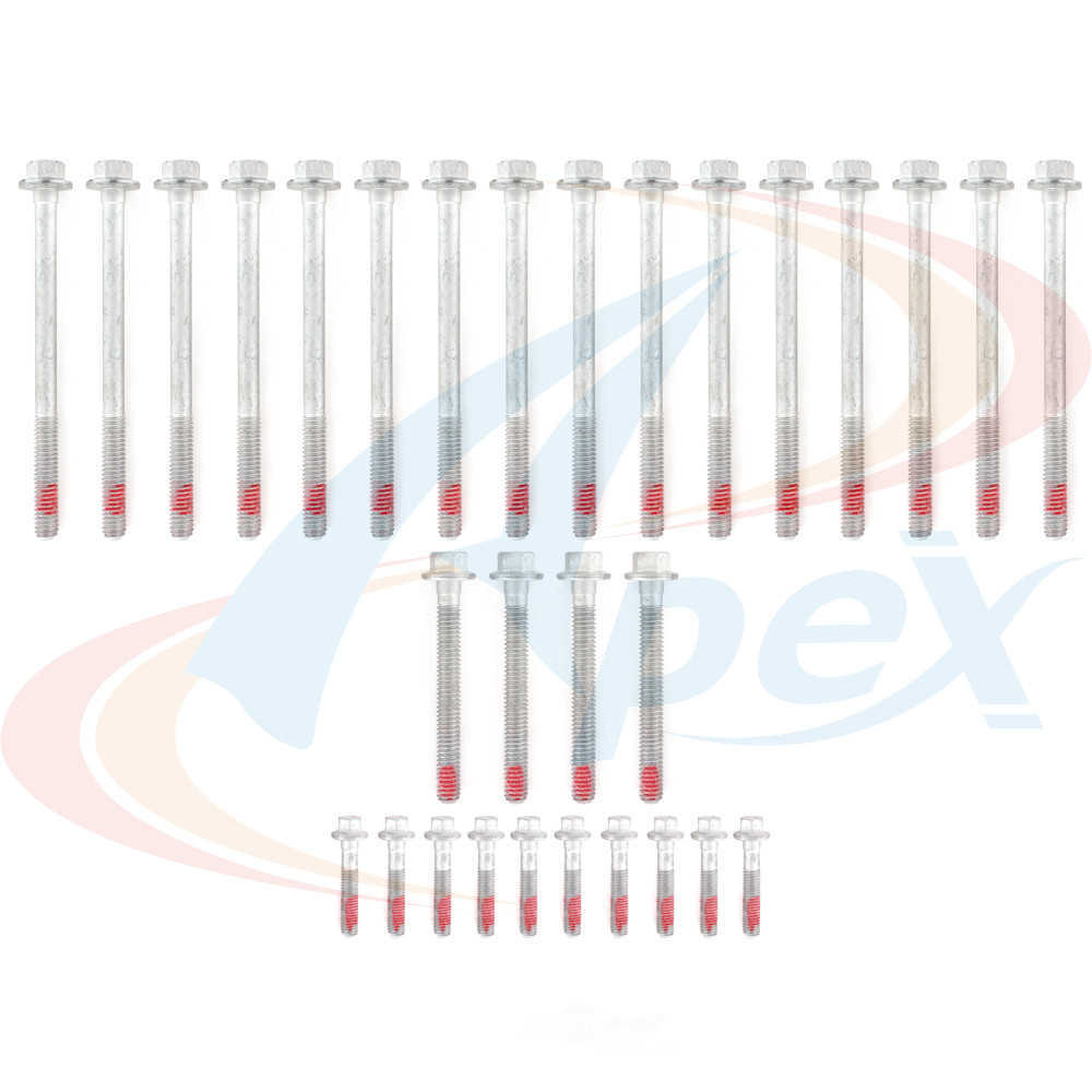 APEX AUTOMOBILE PARTS - Engine Cylinder Head Bolt Set - ABO - ahb371