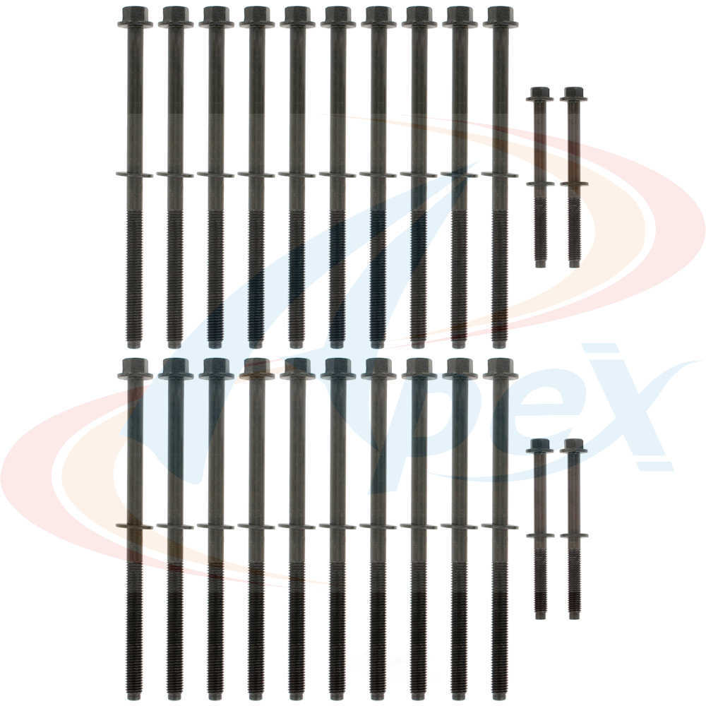 APEX AUTOMOBILE PARTS - Engine Cylinder Head Bolt Set - ABO - ahb1141