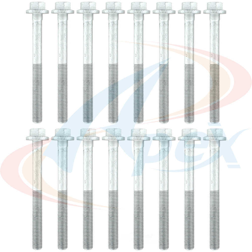 APEX AUTOMOBILE PARTS - Engine Cylinder Head Bolt Set - ABO - ahb398